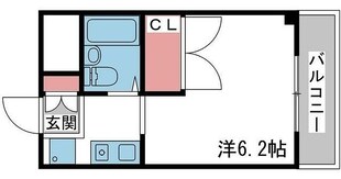 姫路駅 徒歩13分 2階の物件間取画像